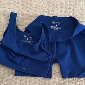 SET Active Women's Blue Set